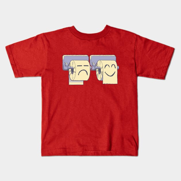 The Great Divide - Outwards Kids T-Shirt by DCLawrenceUK